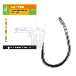 Крючок GC Carper №2-8 карповый банан