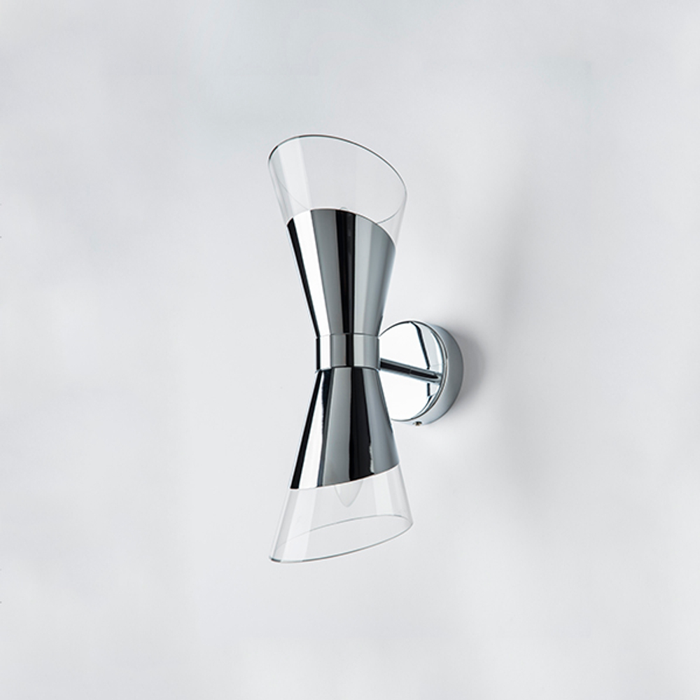 817624 Бра STRATO 2х40W E14 ХРОМ