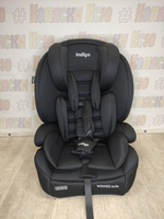 Автокресло детское Indigo Winner Isofix группа 1/2/3 (9-36) черный