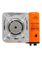 Плита газовая TOURIST портативная в кейсе CAMPING GURU PLUS с переходником (TS-233)