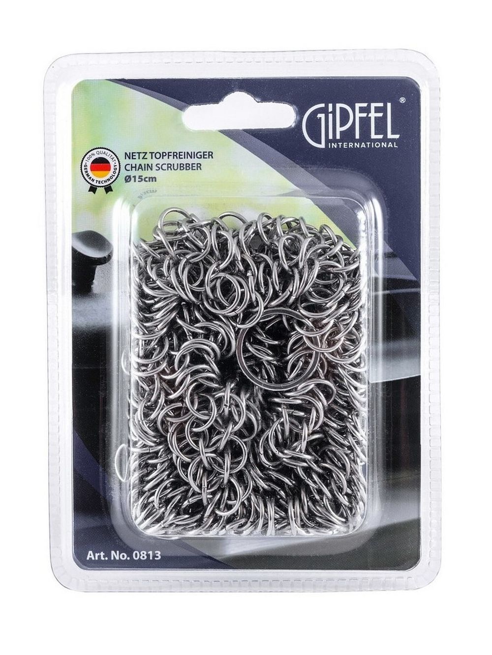 Сетка для чистки чугунной посуды без покрытия Gipfel 0813
