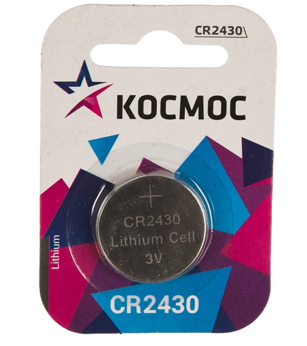 CR2430 Элемент питания литиевый 3В