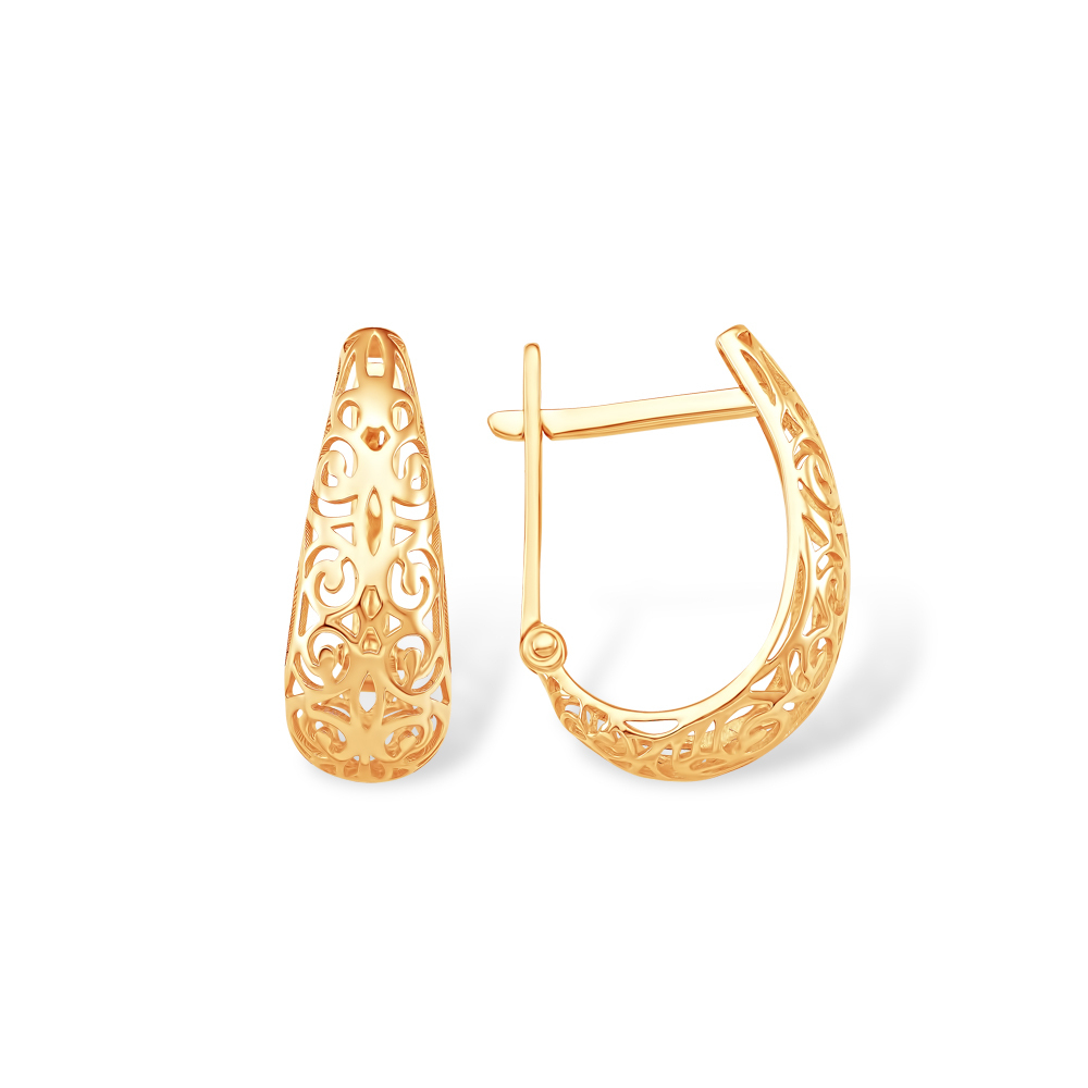 Серьги из золота 585 пробы