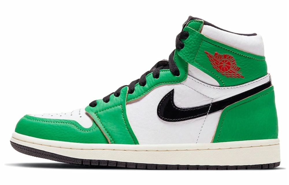 Кроссовки Jordan Air Jordan 1 Retro High Og "Lucky Green" (Женская размерная сетка)