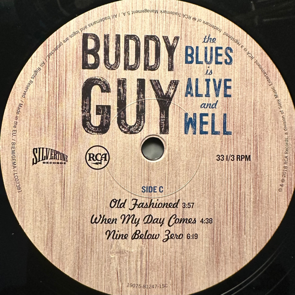 Buddy Guy - The Blues Is Alive And Well 2LP (Европа 2018г.)