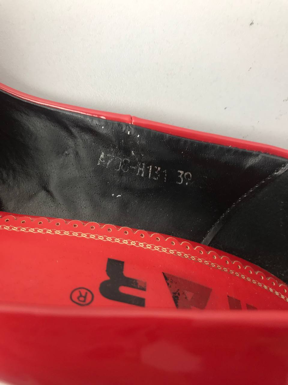 Туфли Maf лакированные 39 размер