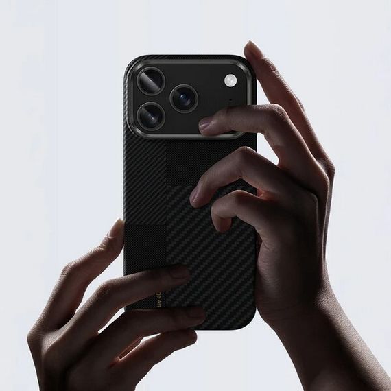 Чехол Benks Montage ArmorAir Case built with Kevlar для iPhone 17 Pro Max 6.9&quot; черный (600D+1500D)