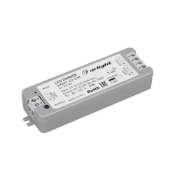 Диммер SMART-DIM-SET-LINE (12-24V, 1x8A, ПДУ 2.4G) (Arlight, IP20 Пластик, 5 лет) 034794