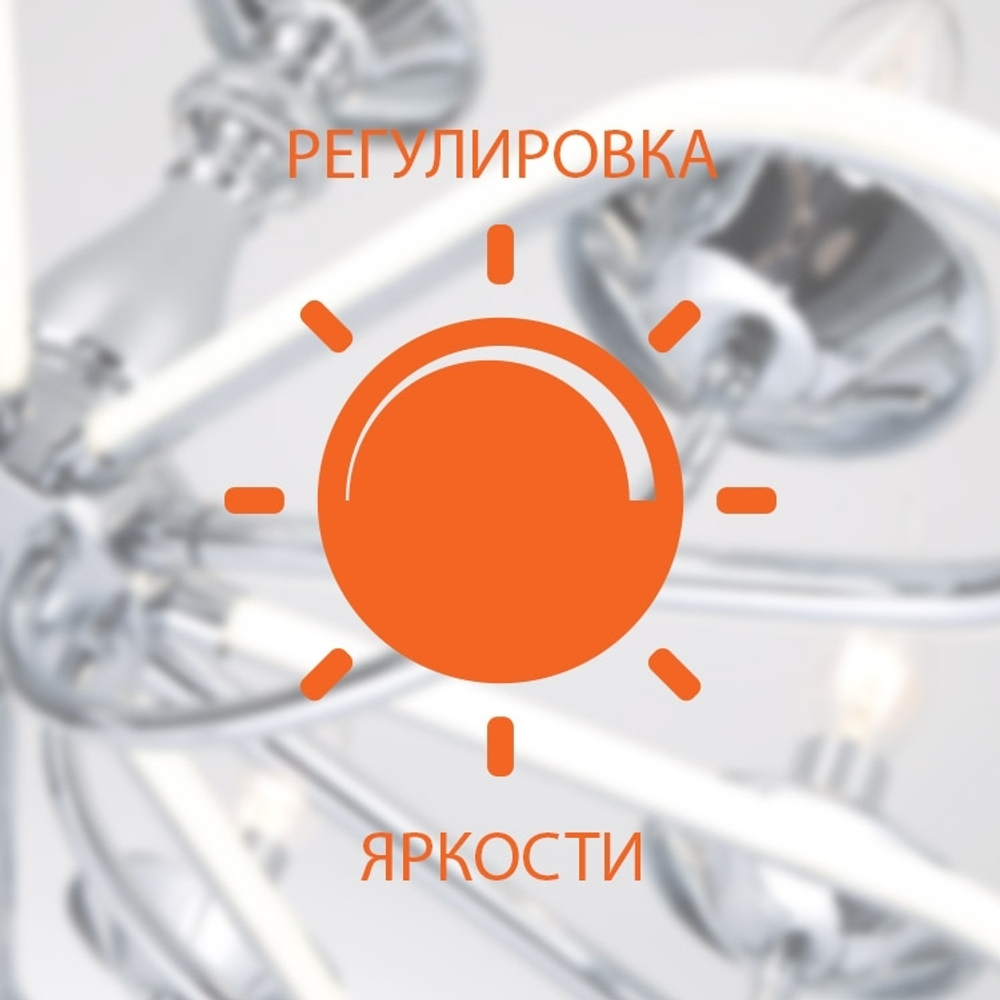 Подвесной светодиодный светильник 90176/3 хром