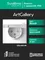 Розетка ArtGallery 16А IP44 с заземл. защ. шторки с крышкой механизм бел. SE GAL440146