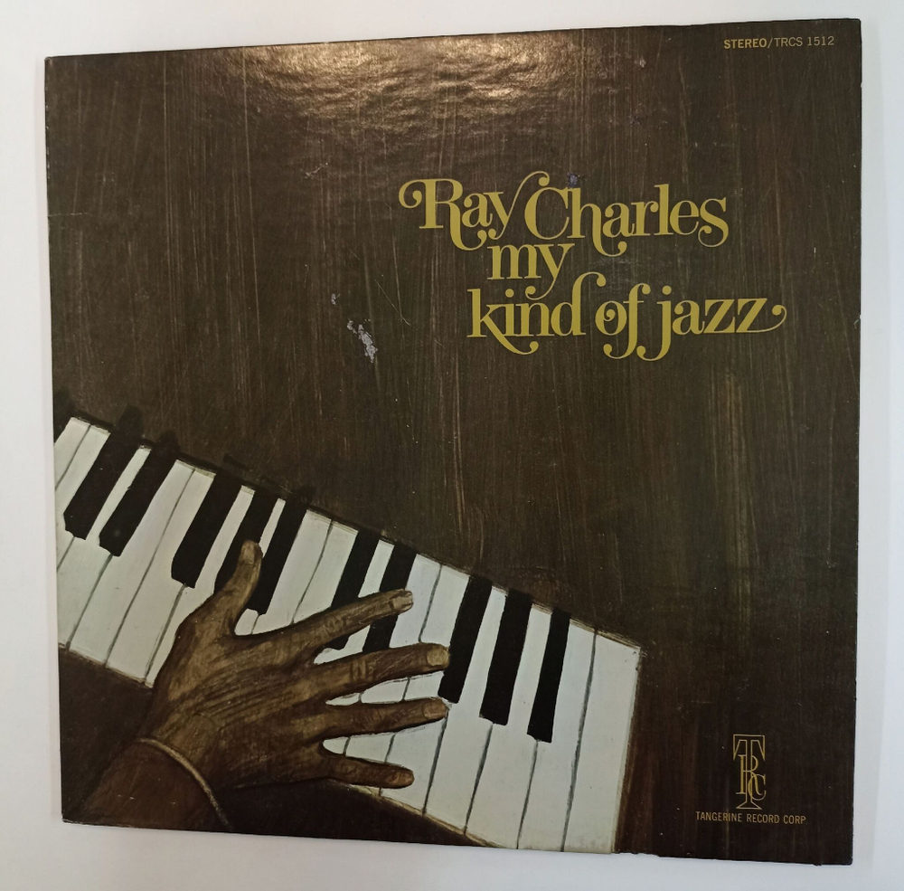 Винтажная виниловая пластинка LP Ray Charles My Kind Of Jazz (USA 1970)
