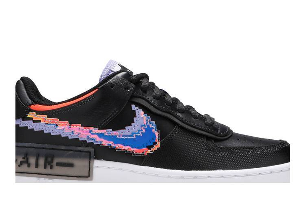 Кроссовки Nike Air Force 1 Low Shadow "Pixel" (Женская размерная сетка)