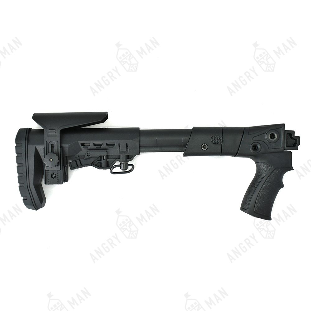 Комплект: Телескопический складной приклад на охотничью Сайгу, Atom, K.Arma