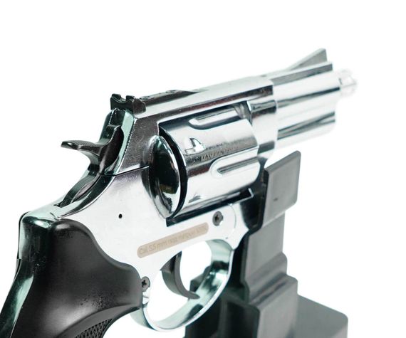 Сигнальный револьвер Taurus-S Kurs (Smith &amp; Wesson 2,5”) 5,5 мм под 10ТК, хром