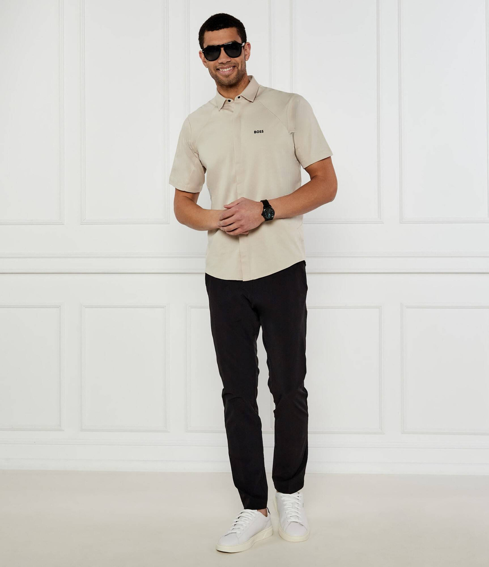 Рубашка B_EXCURSE_S BOSS GREEN - бежевый(50540196)