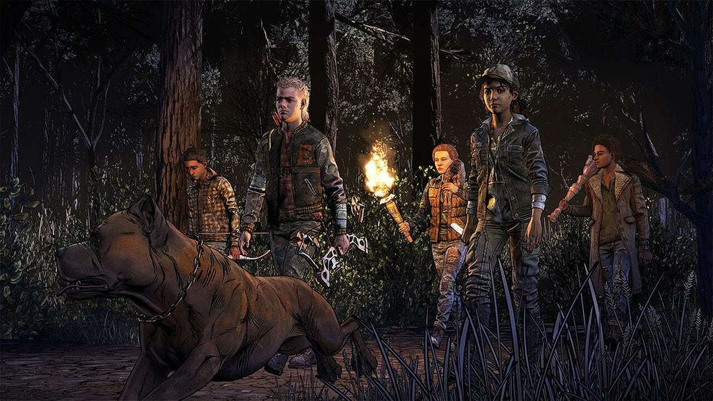 The Walking Dead: The Telltale Definitive Series (диск для PS4, интерфейс и субтитры на русском языке)