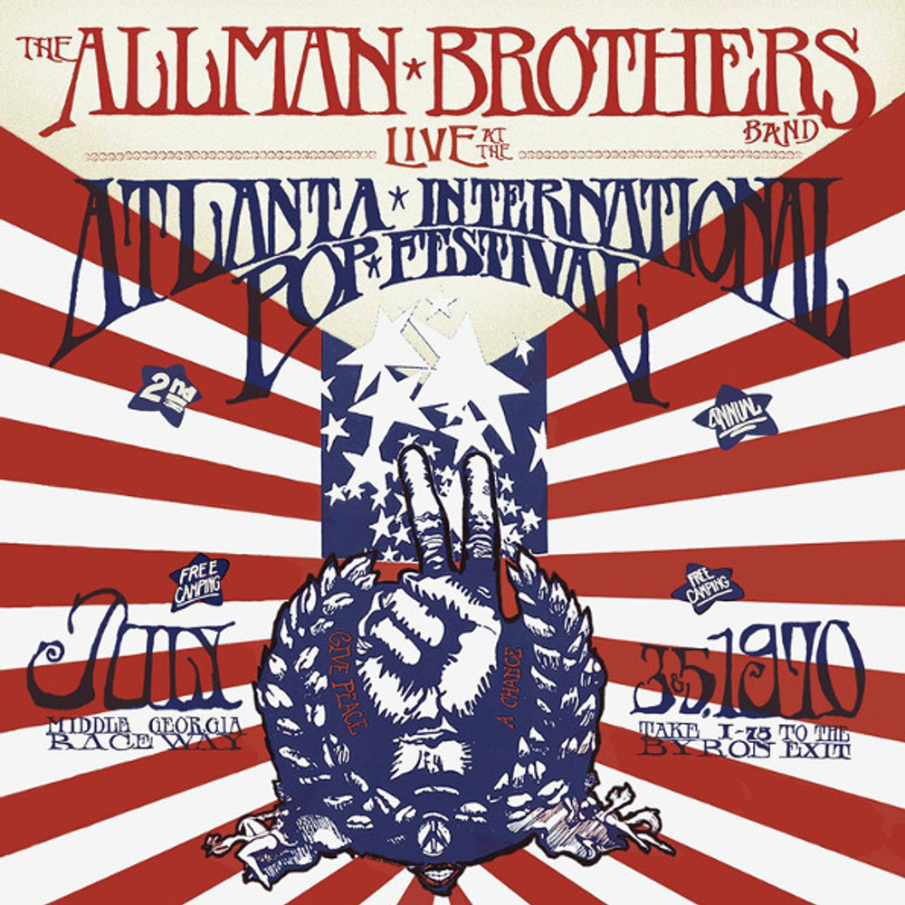 The Allman Brothers Band / Live At The Atlanta International Pop Festival July 3 & 5, 1970 (4LP)