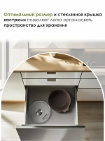 Кастрюля "Мечта" Гранит с крышкой от 1л до 10л