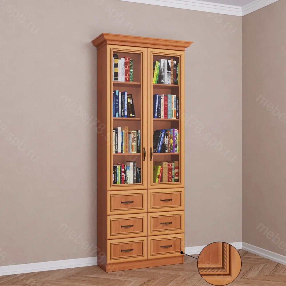 Шкаф книжный 2/5