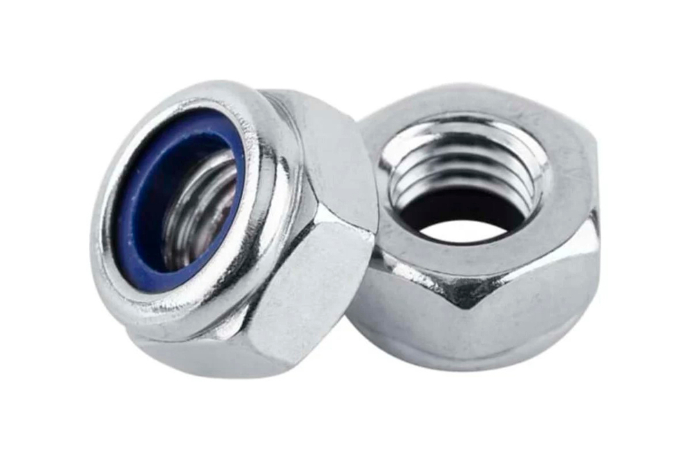 М6 Гайка со стоп. кольцом нерж. А2 DIN985 (30 шт.)