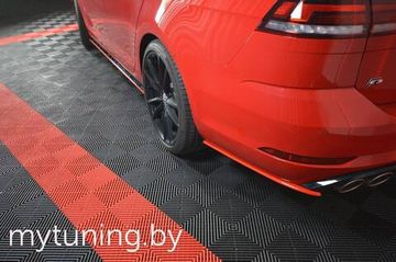 Сплиттеры бампера заднего боковые для VOLKSWAGEN Golf VII R Variant (17-...)