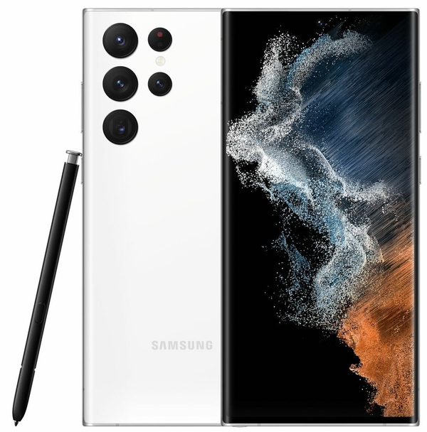Смартфон Samsung Galaxy S22 Ultra 8 ГБ/128 ГБ (Белый | White)