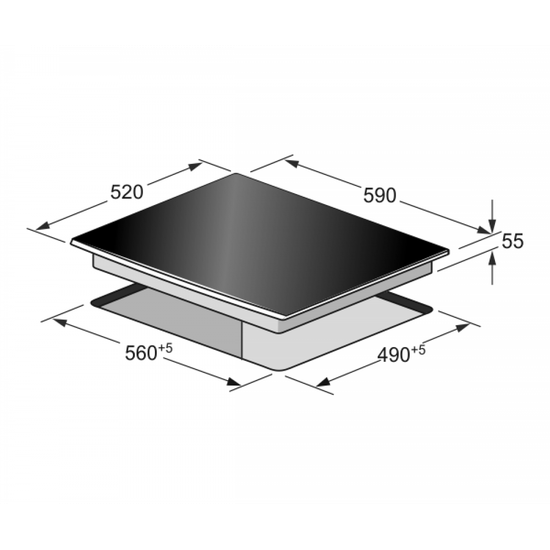 Электрическая варочная панель Kaiser KCT 6403 F Avantgarde