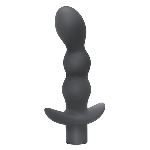 Анальный стимулятор 14,5см с вибрацией Lola Games Spice it up Naughty Dark Grey 8012-02Lola