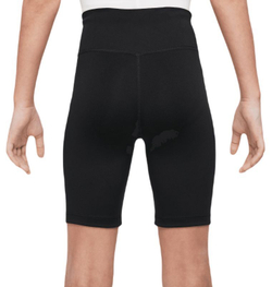 Шорты для девочки теннисные Nike Dri-Fit One Bike Shorts - black/white