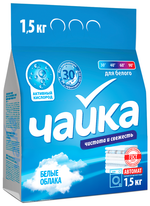 ПОРОШОК АВТОМАТ ЧАЙКА 1,5КГ БЕЛЫЕ ОБЛАКА 9941