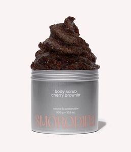 Скраб-желе сахарно-соляной «Вишневый брауни»  Smorodina, 300гр