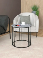 Стол журнальный Трио малый - ЧС - керамогранит