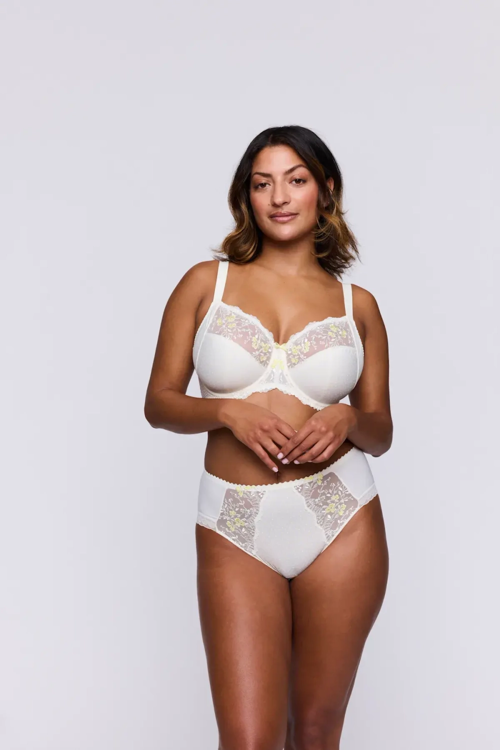 PRIMADONNA Трусики с высокой талией, белый