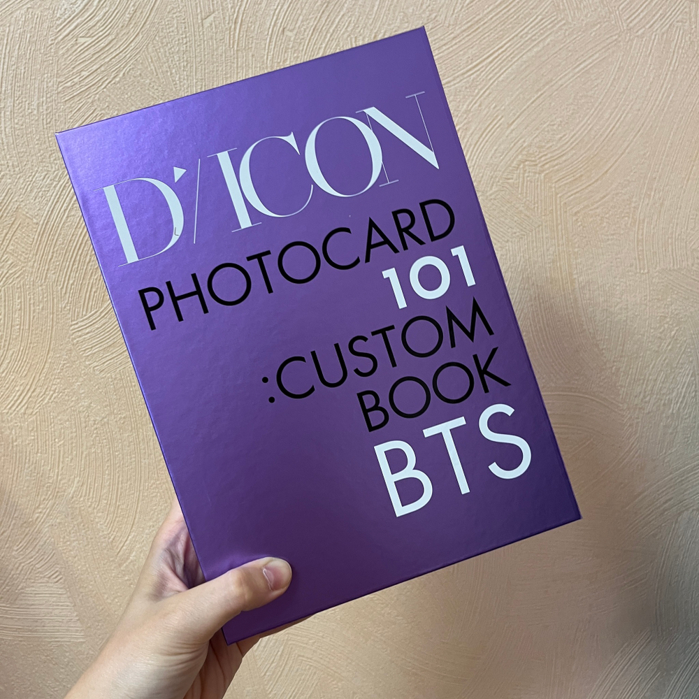 BTS - PHOTOCARD DICON 101: CUSTOM BOOK (Биндер)