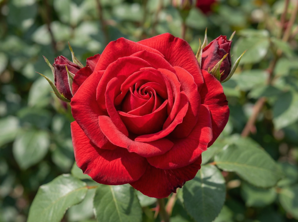 Роза «Софи Лорен» (Sophia Loren) чайно-гибридная