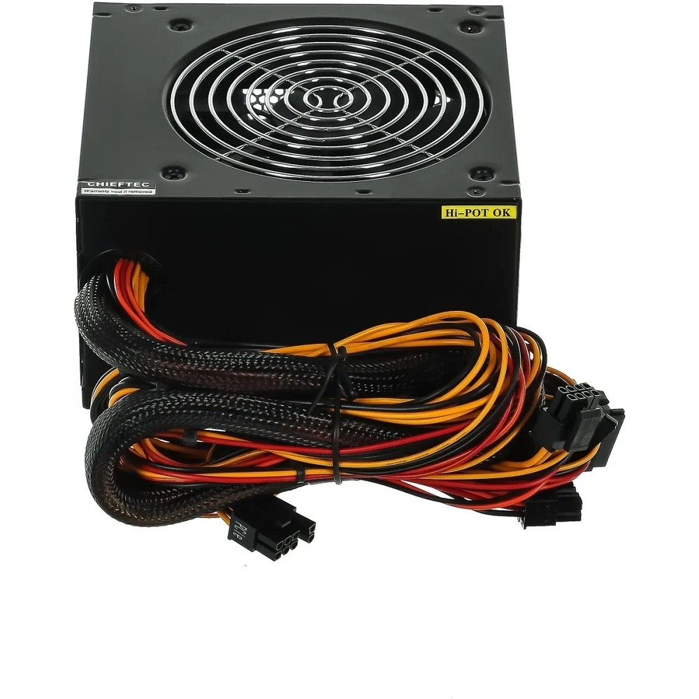 Блок питания Chieftec 600W RTL [GPS-600A8] (ATX-12V V.2.3 PSU with 12 cm fan, Active PFC, fficiency &gt;80% with power cord 230V only)