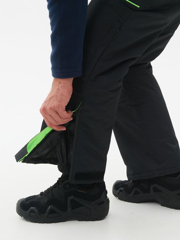 Костюм зимний Elbrus ткань Hit Membrane цвет Черный/Лайм