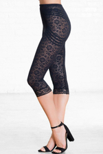 Корсетные штаны-капри очень сильной степени коррекции (Размер: L) (Цвет: белый)