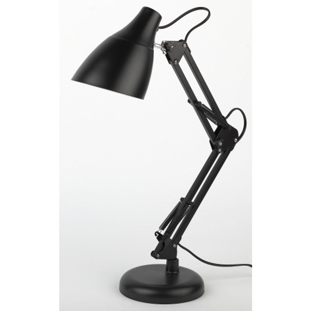 Настольный светильник ЭРА N-123-Е27-40W-BK черный | Настольные светильники под лампу