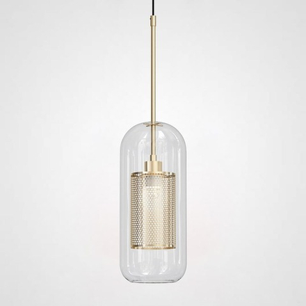 Подвесной Светильник Catch F Cylinder Brass D12 By Imperiumloft