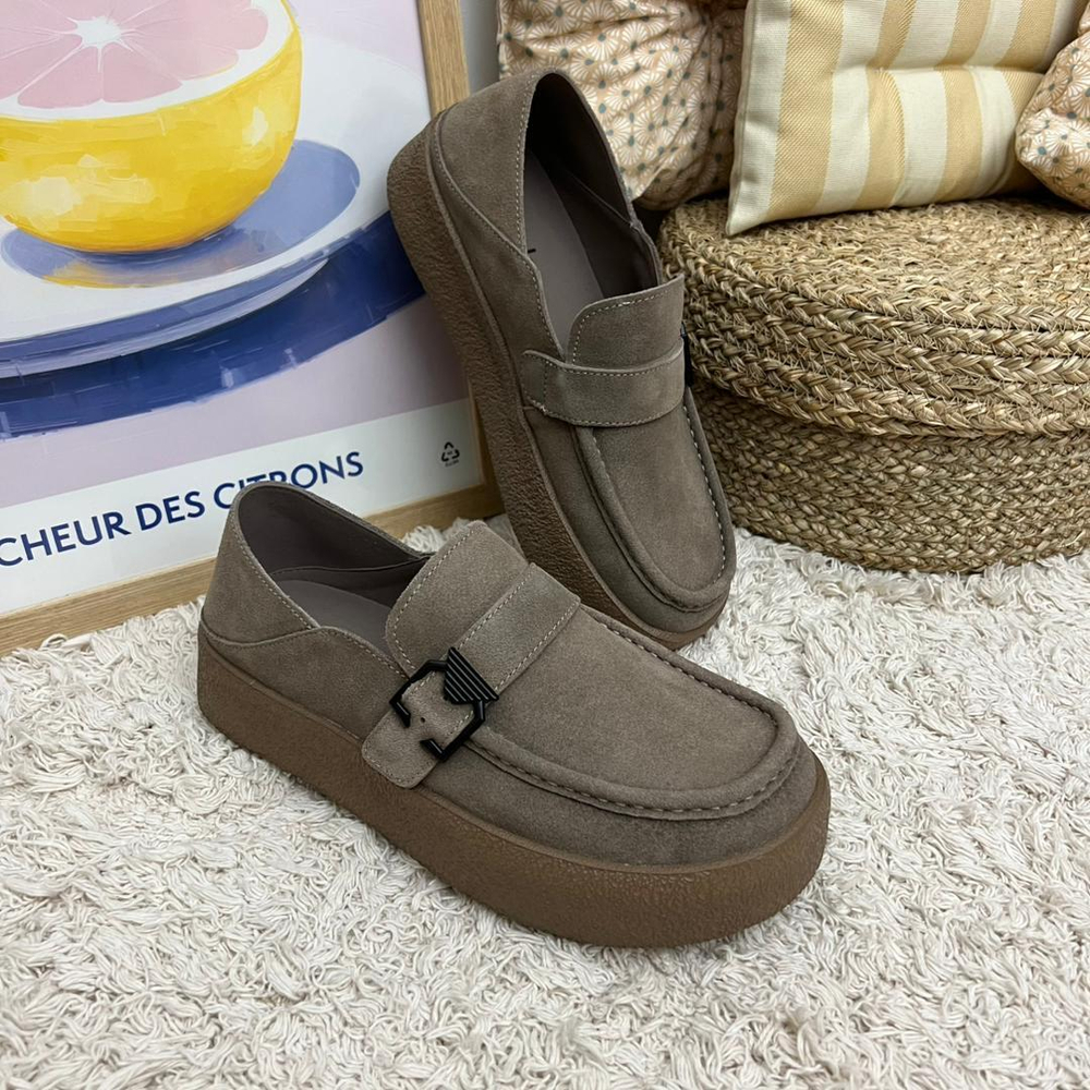 Мужские замшевые лоферы Ortosalon H5681-8