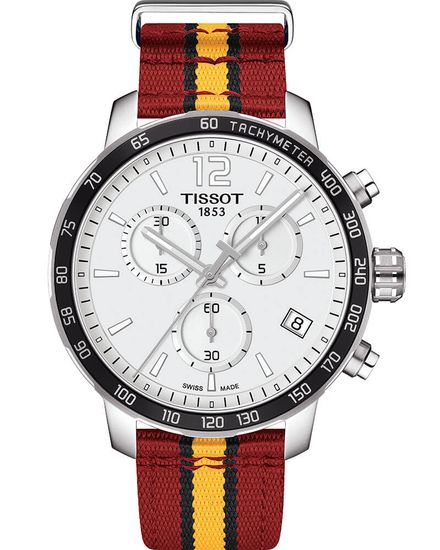 Tissot T095.417.17.037.08 Мужские швейцарские часы с хронографом на ремешке T-Sport Quickster вариант 3