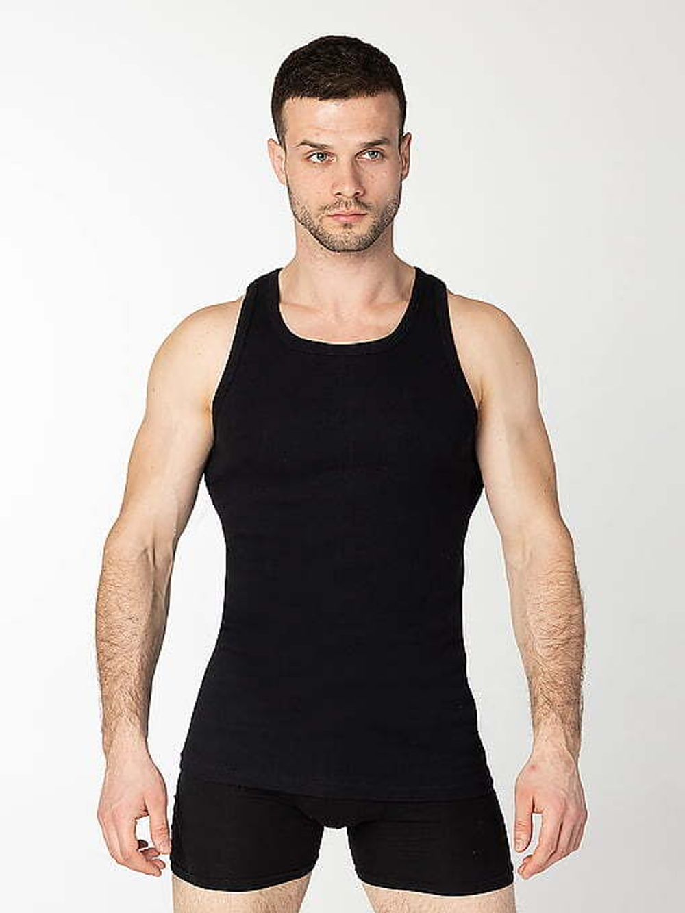 Майка мужская черный