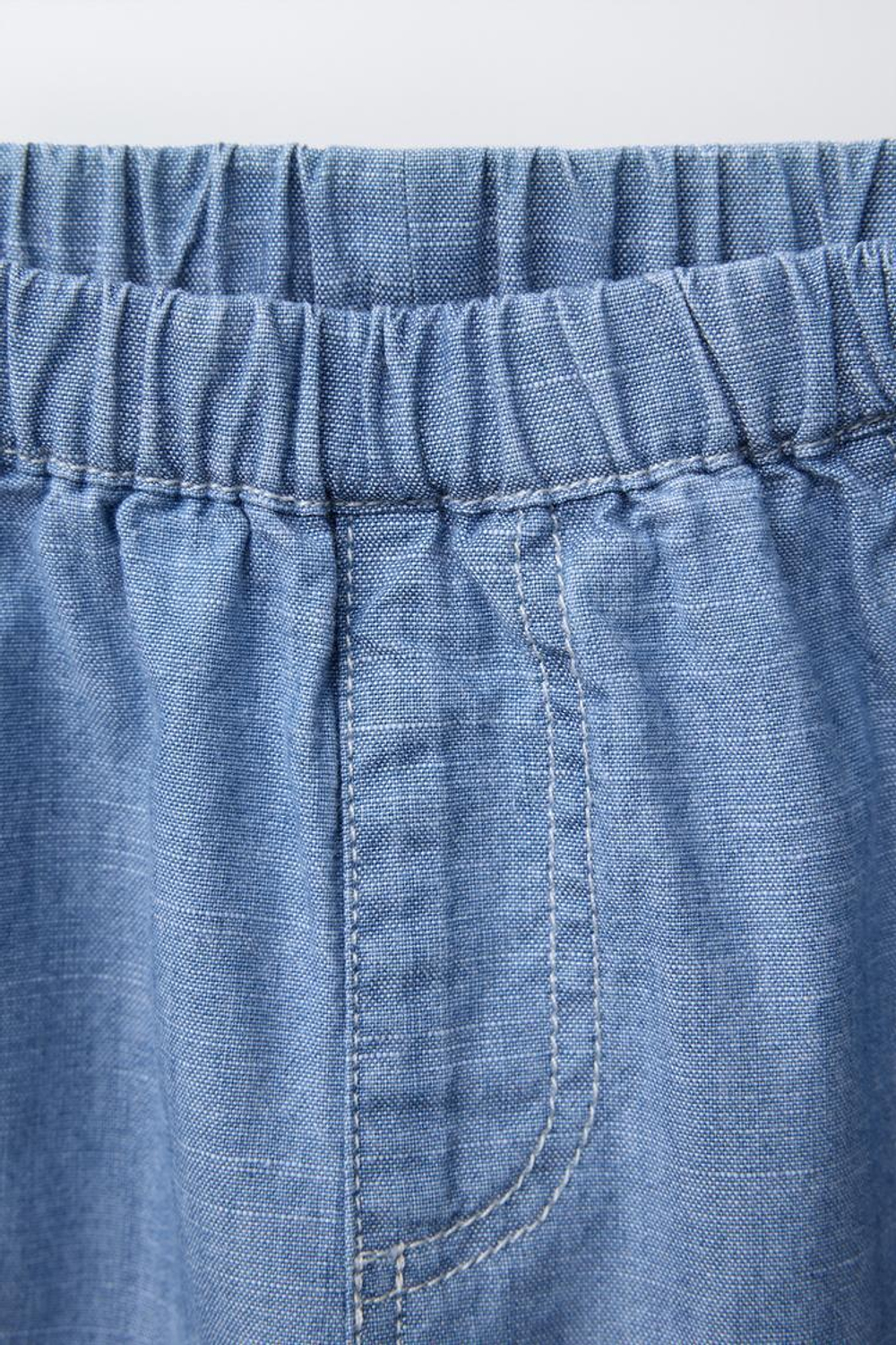 ZARA ДЖИНСЫ BAGGY, ВЫЦВЕТШИЙ СИНИЙ