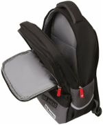 Рюкзак BRAUBERG STAR, "Stop", черный, 40х29х13 см, 229979