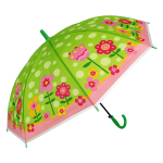 Зонт Цветы 6 микс рисунков, д-50 см, длина 62 см, с-30185