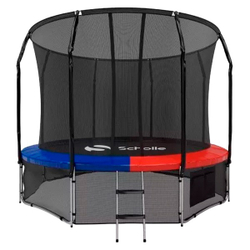Батут scholle space twin blue/red 12ft (3.66м)