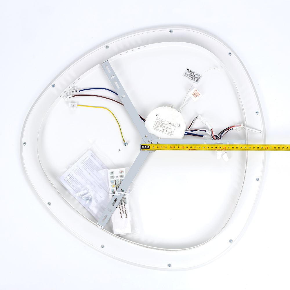 Citilux ТRIO CL215B260E LED RGB Люстра с пультом Белая
