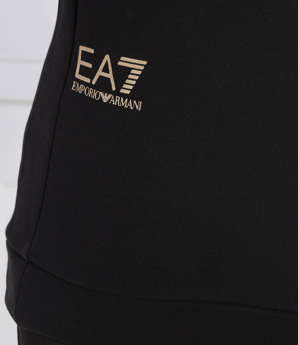 Худи EA7 - черный(6LTM13 TJGDZ)