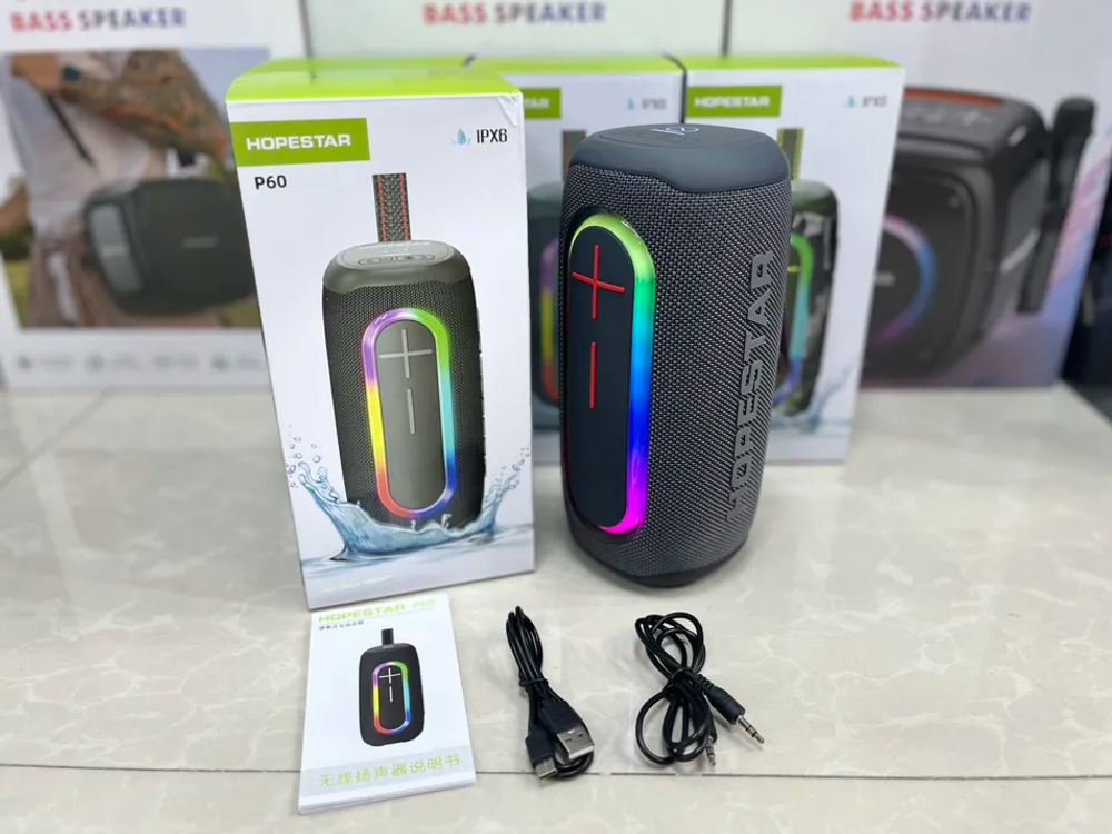 Беспроводная колонка Hopestar P60 (20W/3000Mah/IPX6)